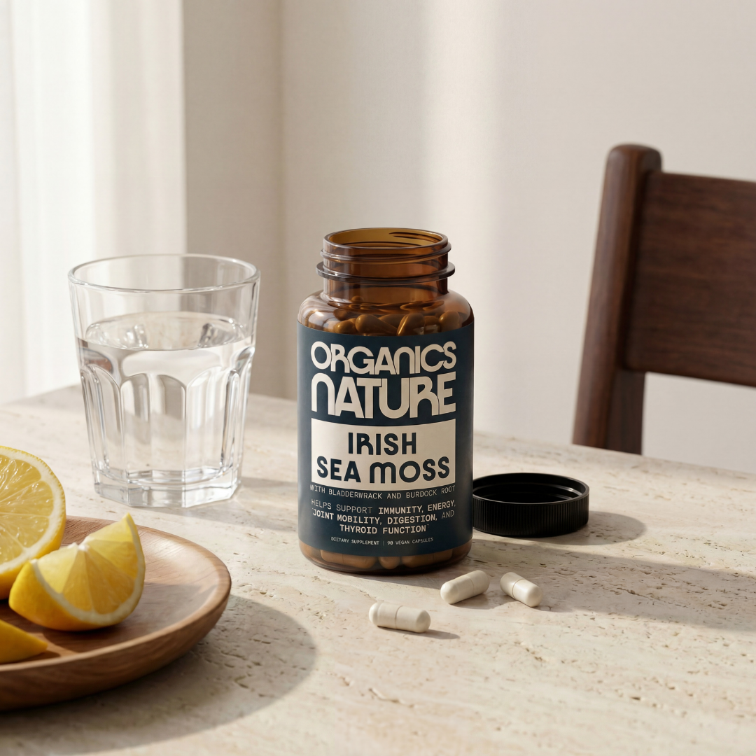 Sea Moss With Bladderwrack & Burdock Root - 1 Bottle