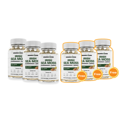 Irish Sea Moss With Bladder Wrack & Burdock Root BOGO