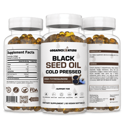 Black seed oil cold pressed 